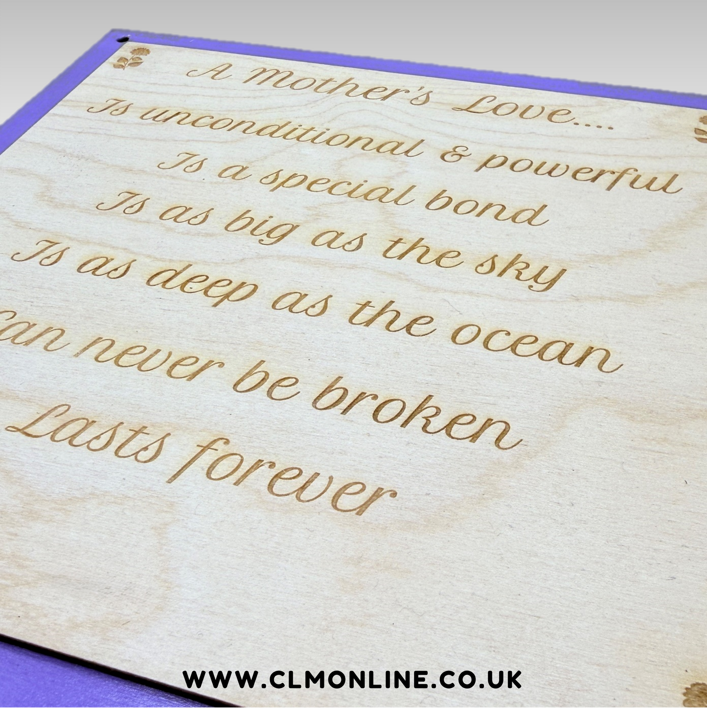Mother's Love Wall Plaque
