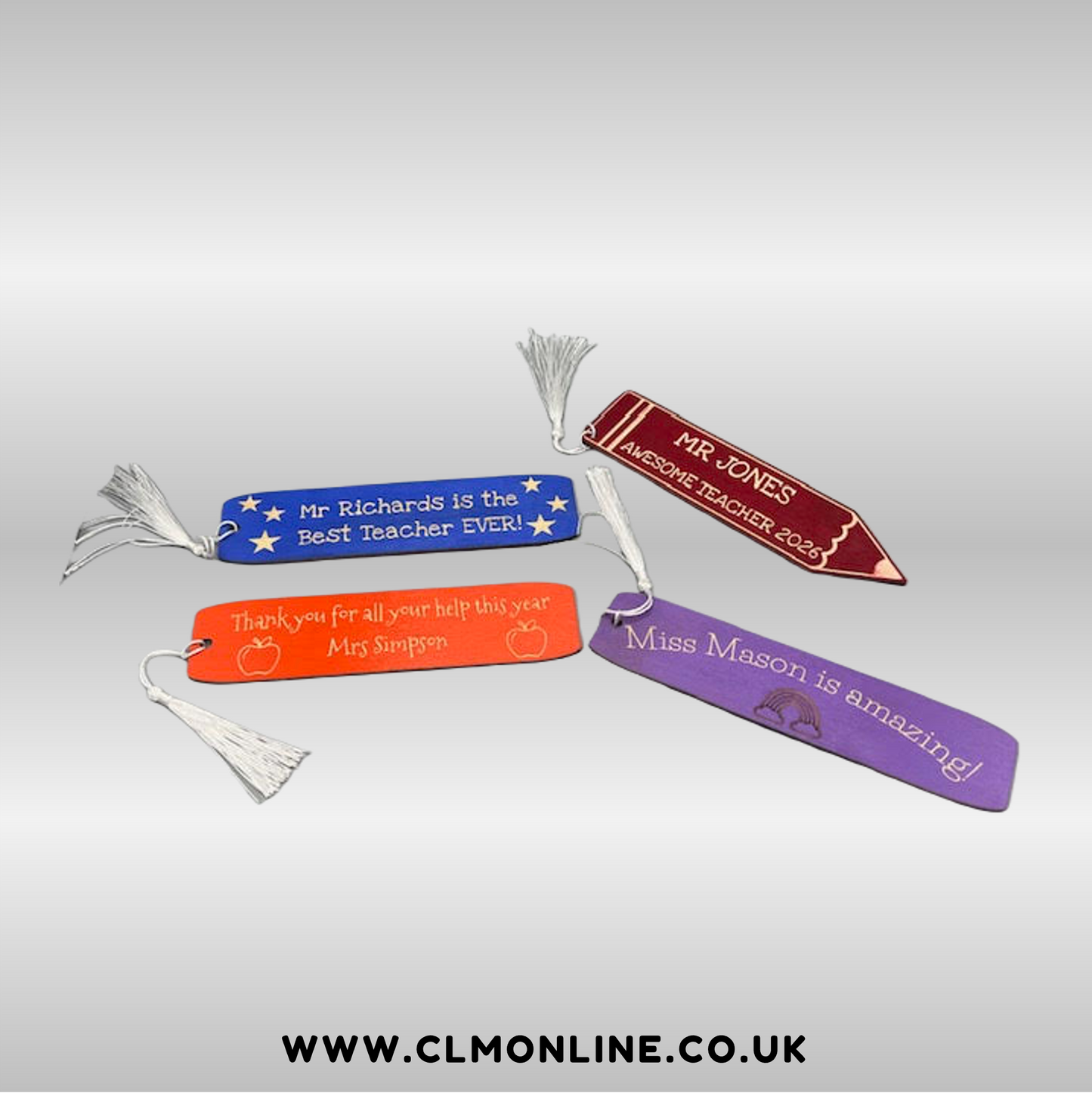 Teacher Thank You Bookmarks