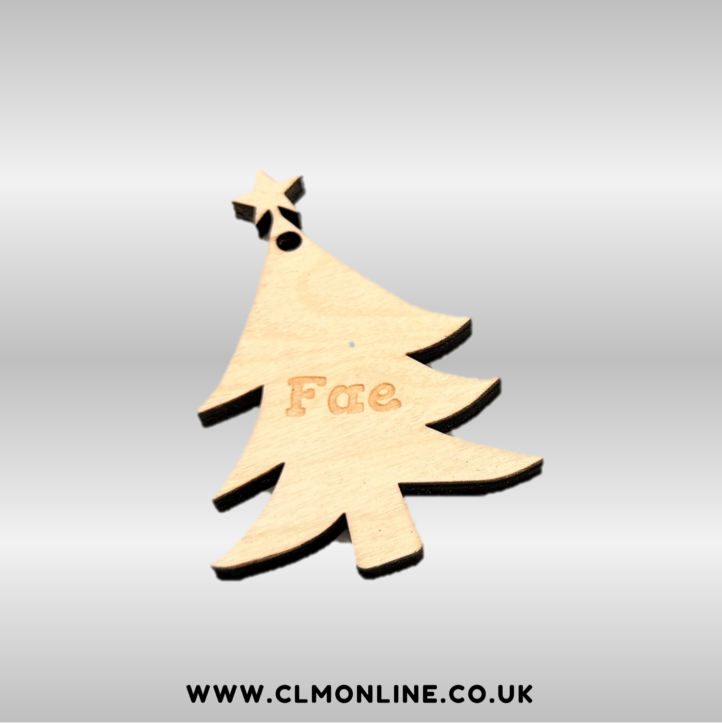 Personalised Christmas Tree Decoration