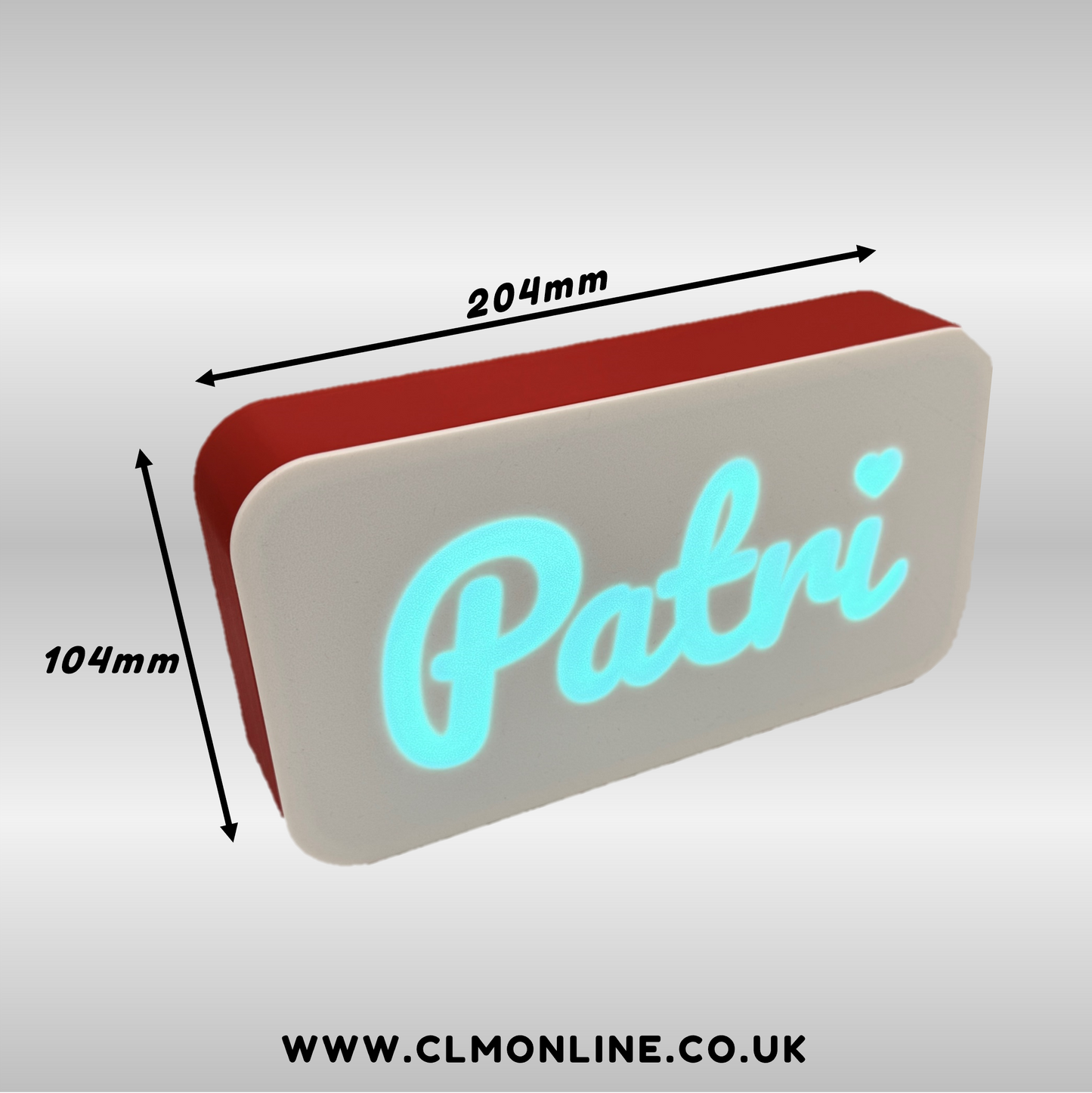 LED Customisable Light Box