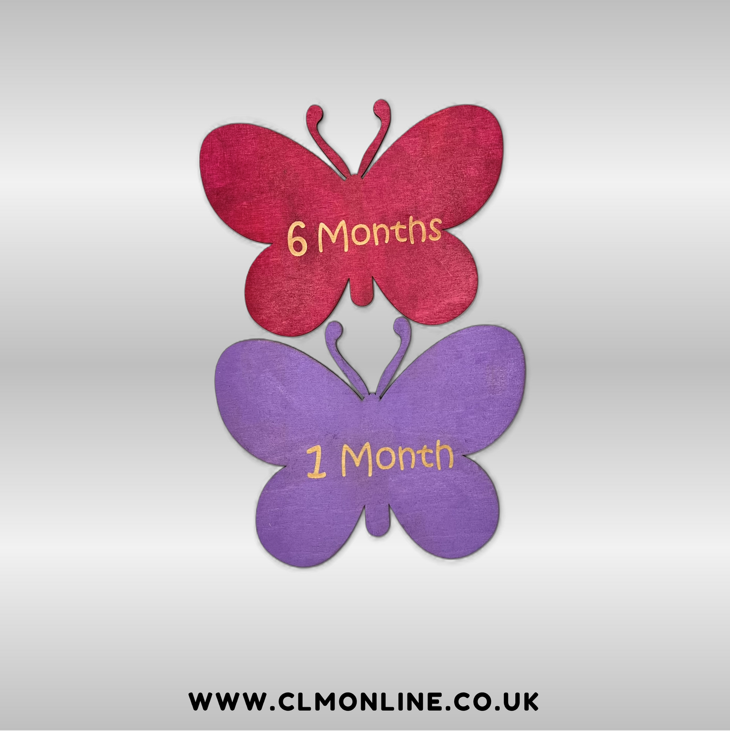 Butterfly Baby Milestone Cards