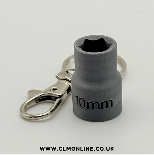 10mm Socket Keyring
