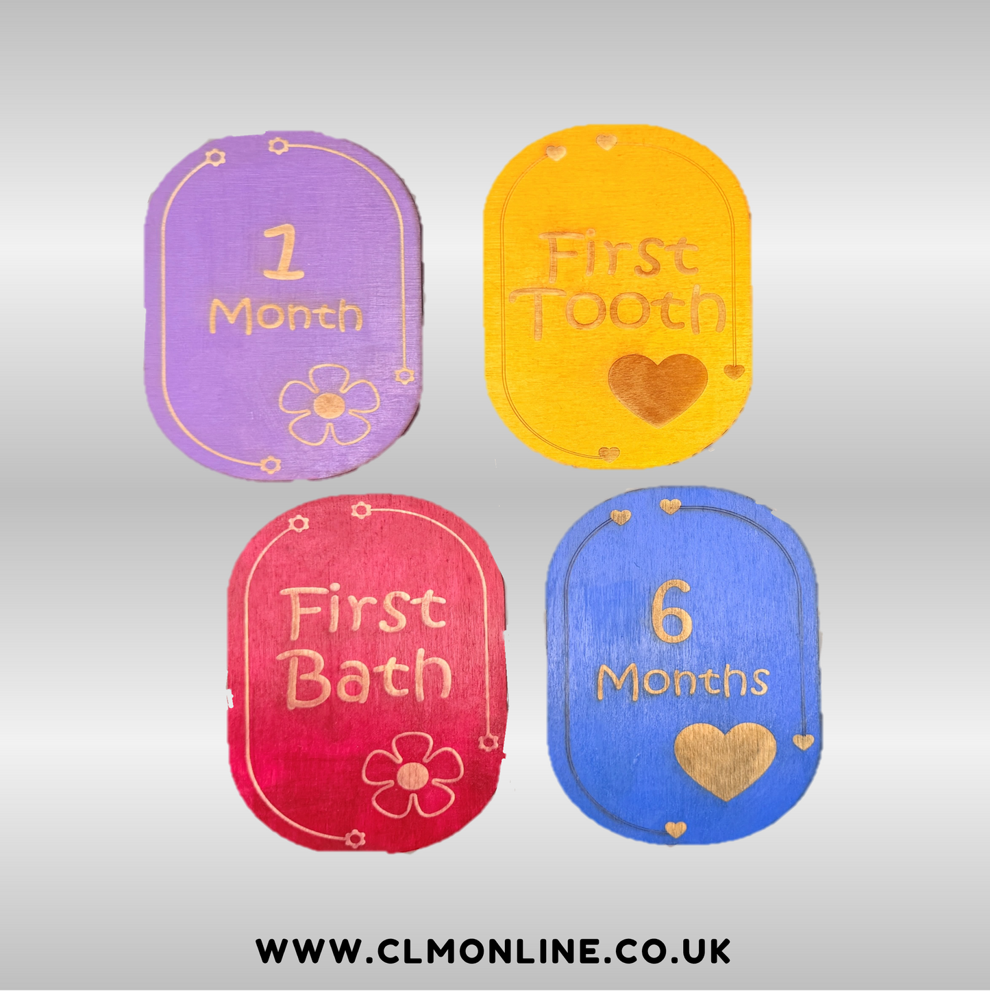 Baby Milestone Cards