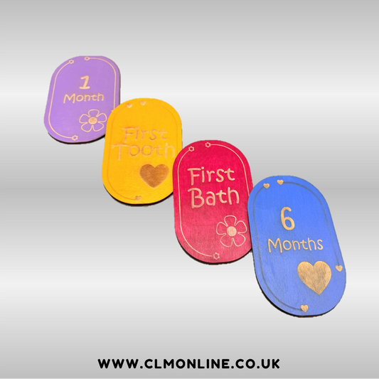 Baby Milestone Cards