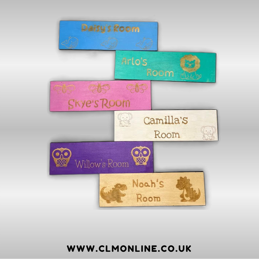Animal Name Plaques