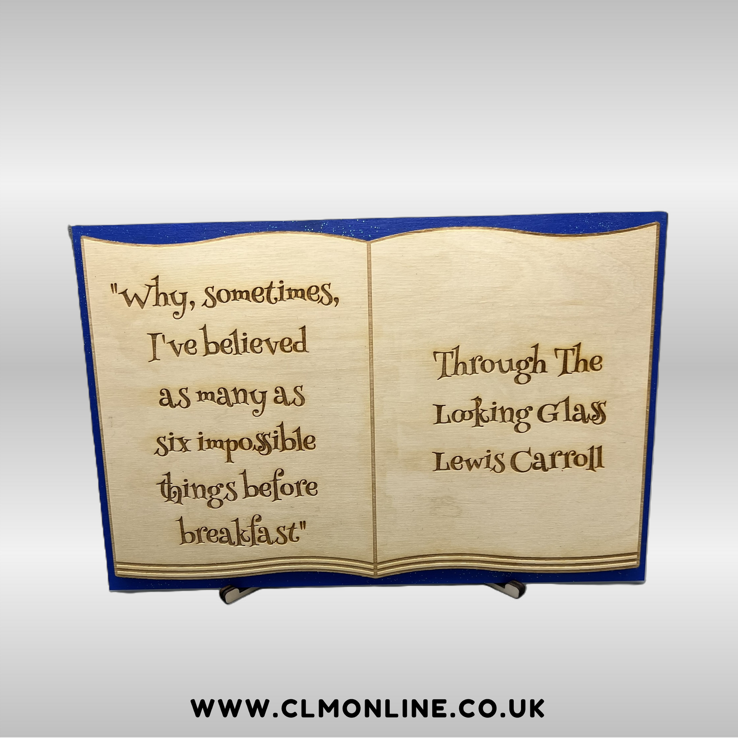 Open Book Plaque