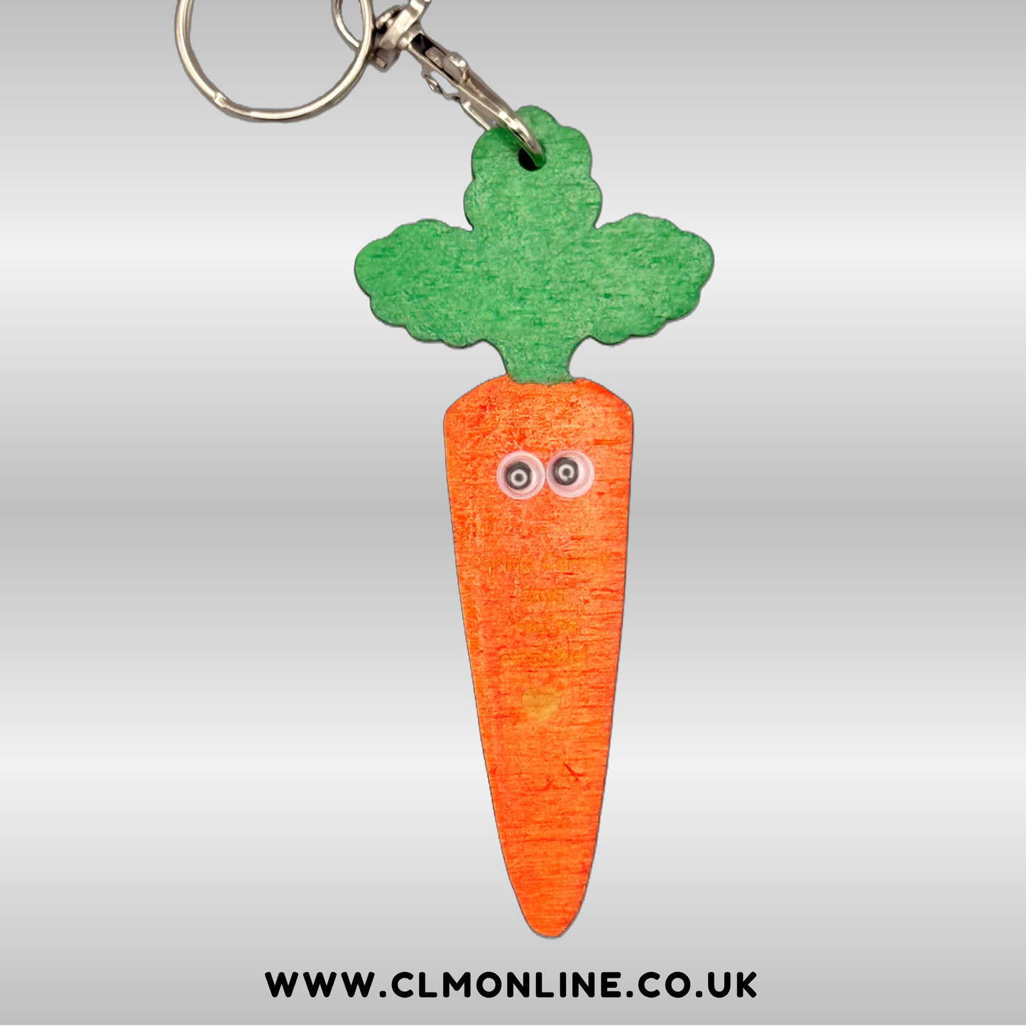 Positive Veggie / Fruit Keyrings