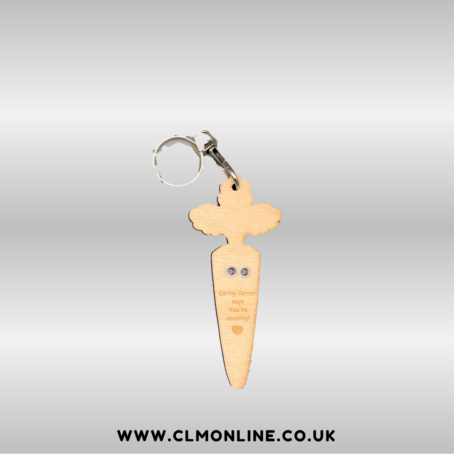 Positive Veggie / Fruit Keyrings