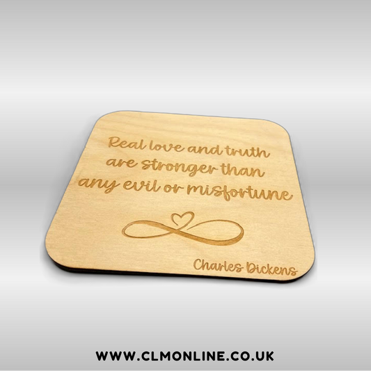 Romantic Quote Plaque