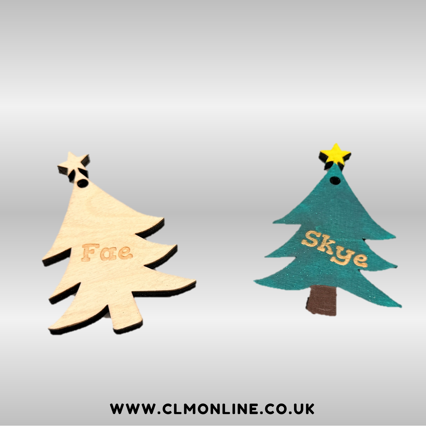 Personalised Christmas Tree Decoration