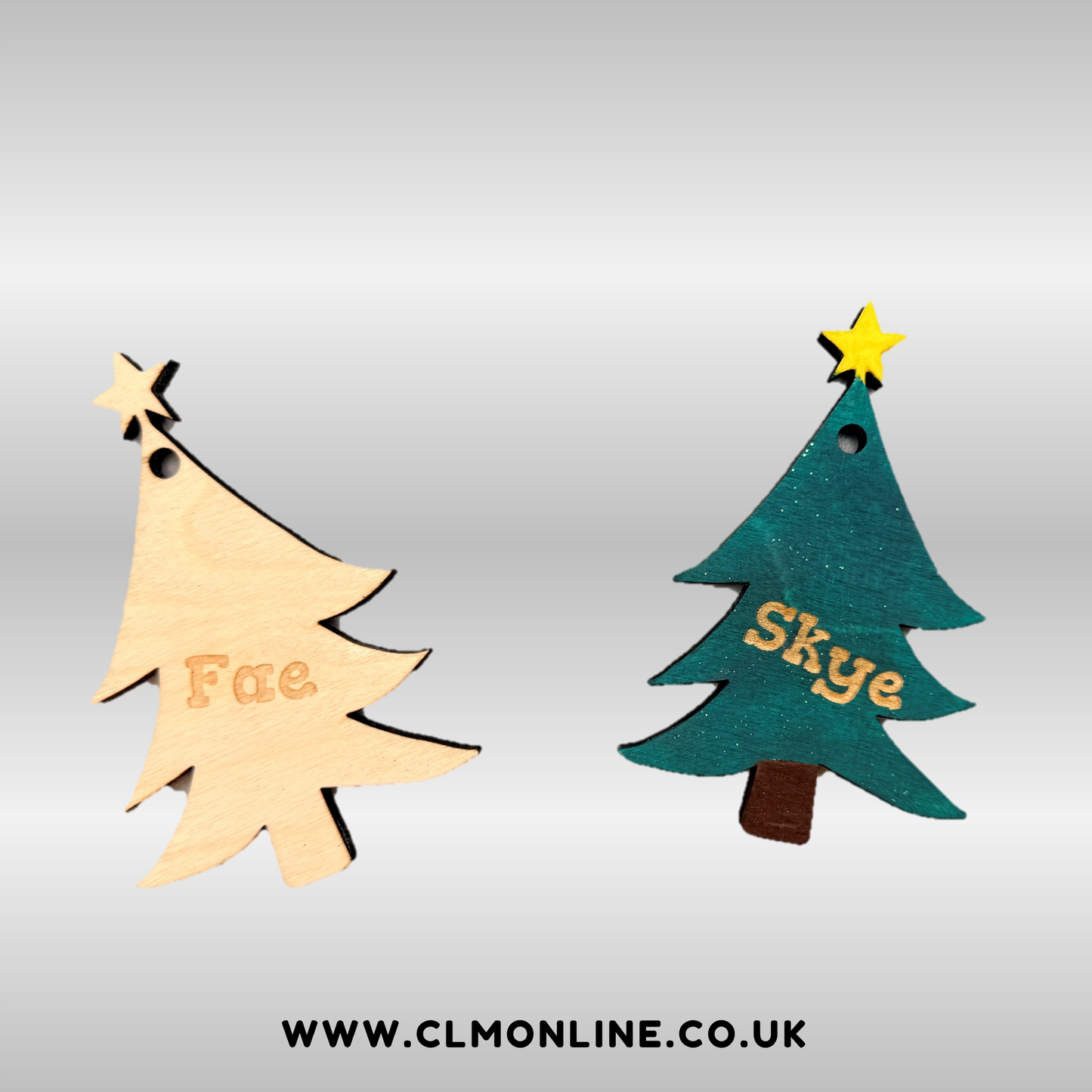 Personalised Christmas Tree Decoration
