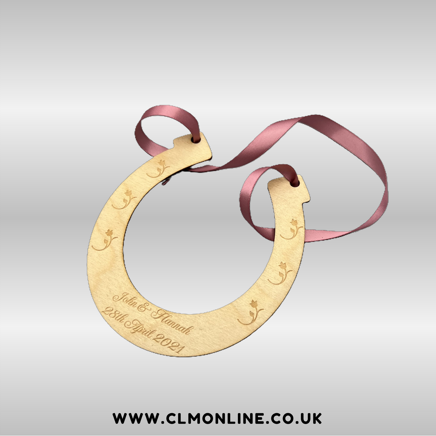 Wedding Day Horseshoes