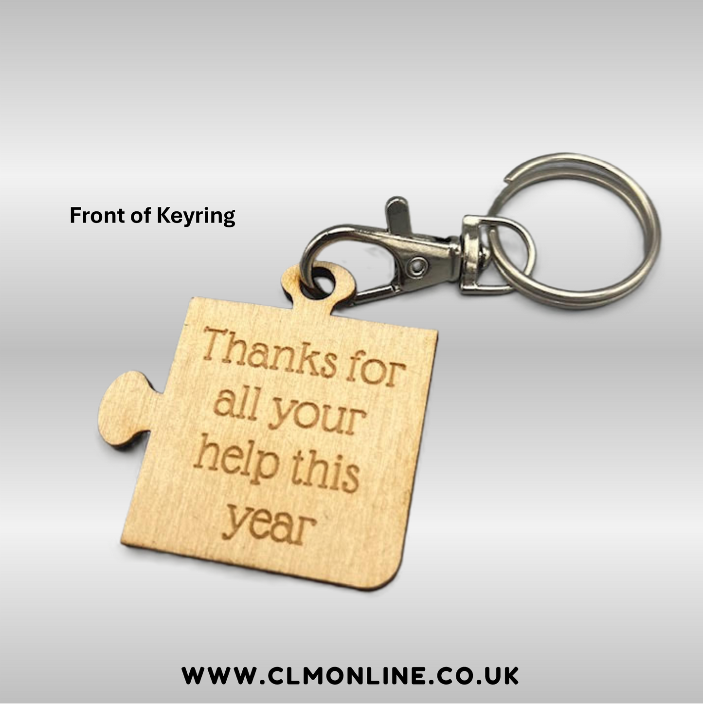 Teacher Thank You Keyrings