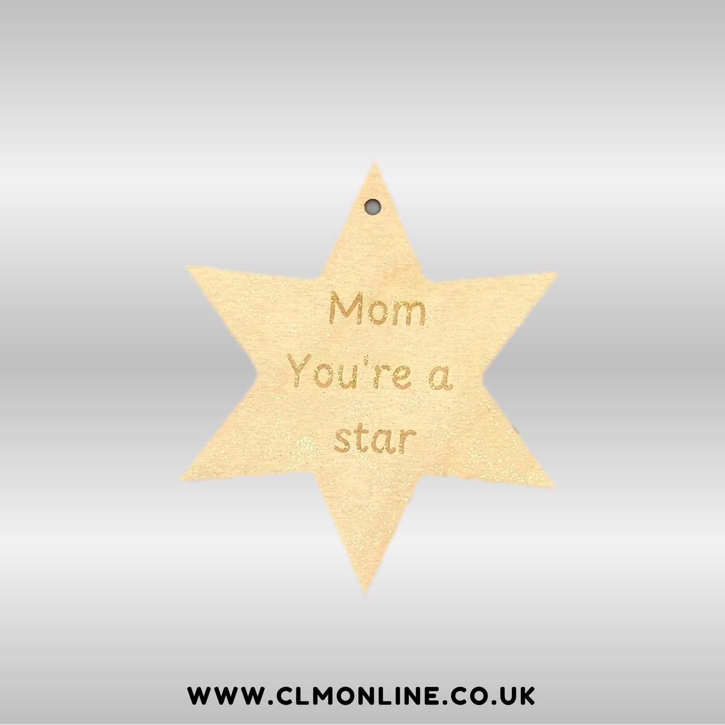 Glitter Star for Mom