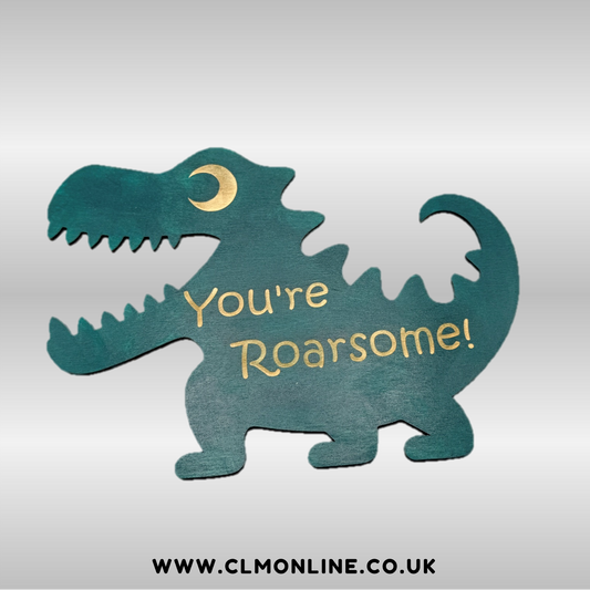 Dinosaur Wall Plaque