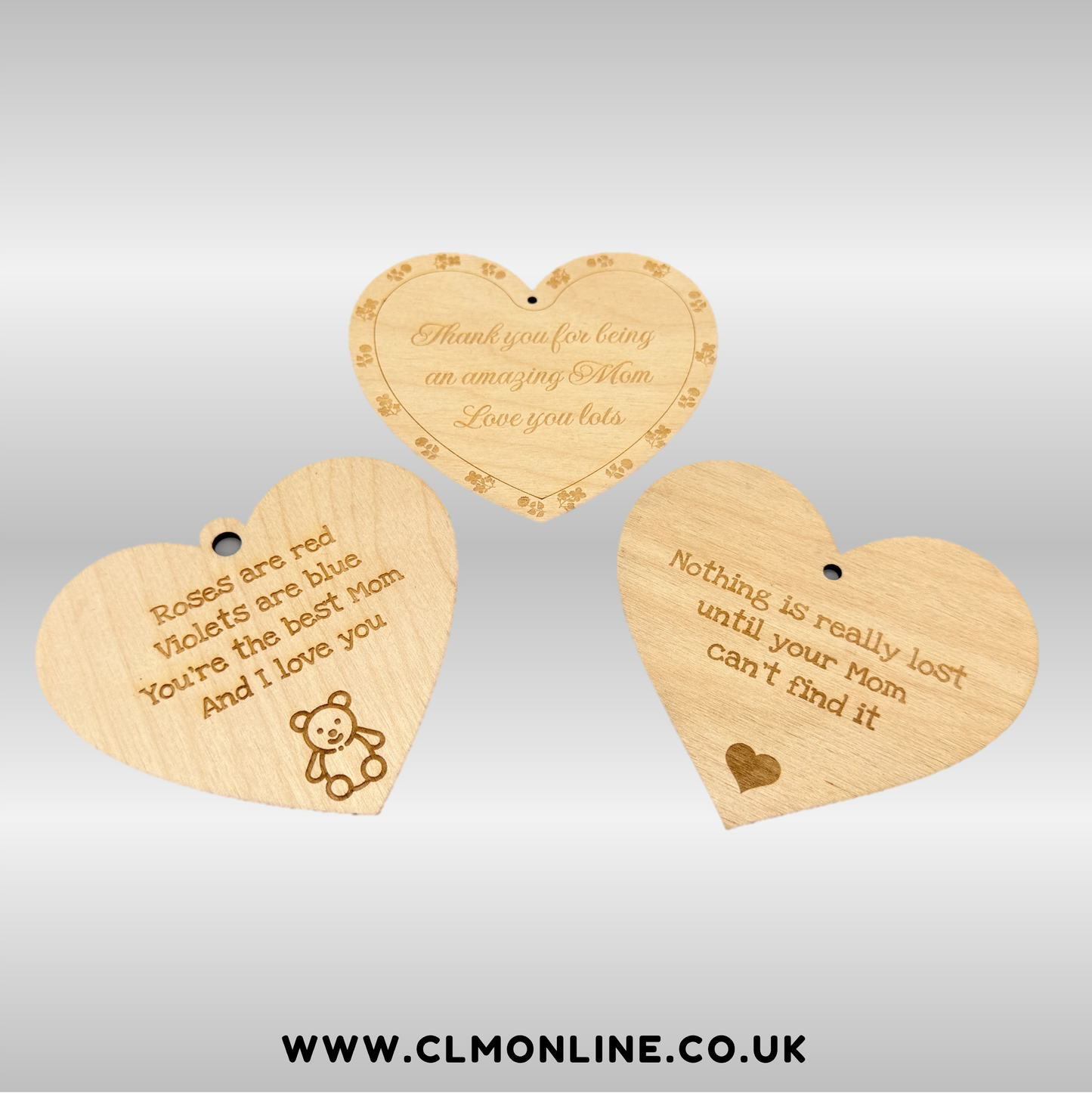 Heart Hangers for Mom