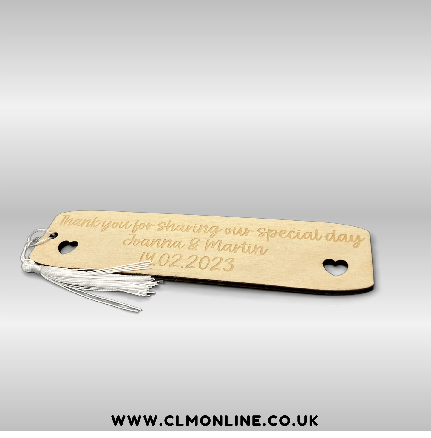 Wedding Favours - Bookmarks