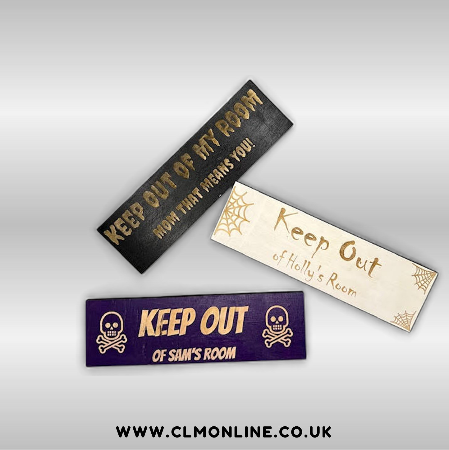 Keep Out Door Plaques