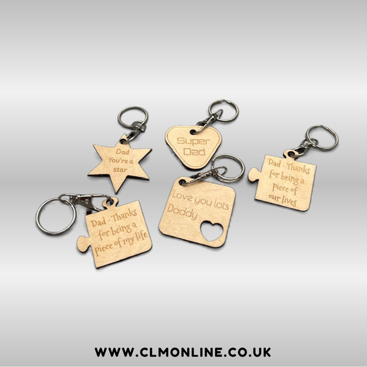 Father's Day Keyrings