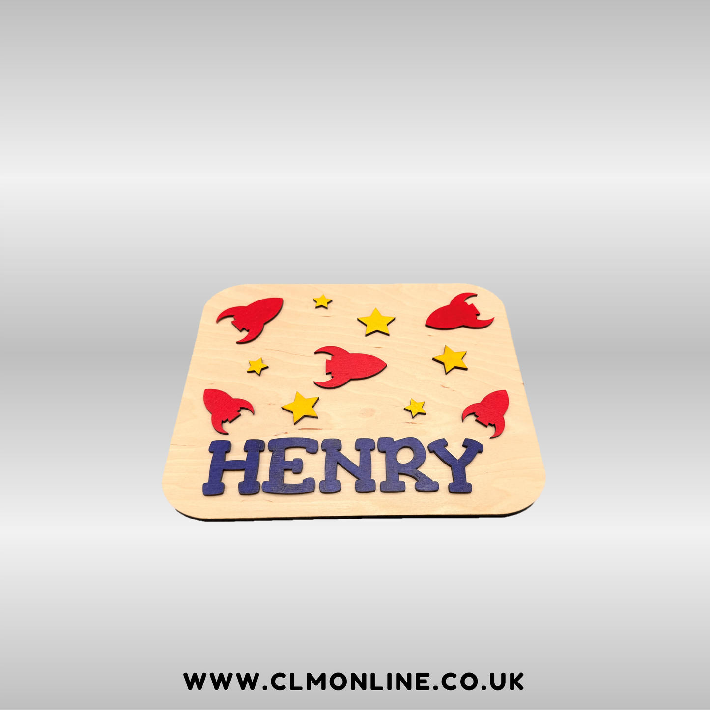 Child Name Wall Plaque