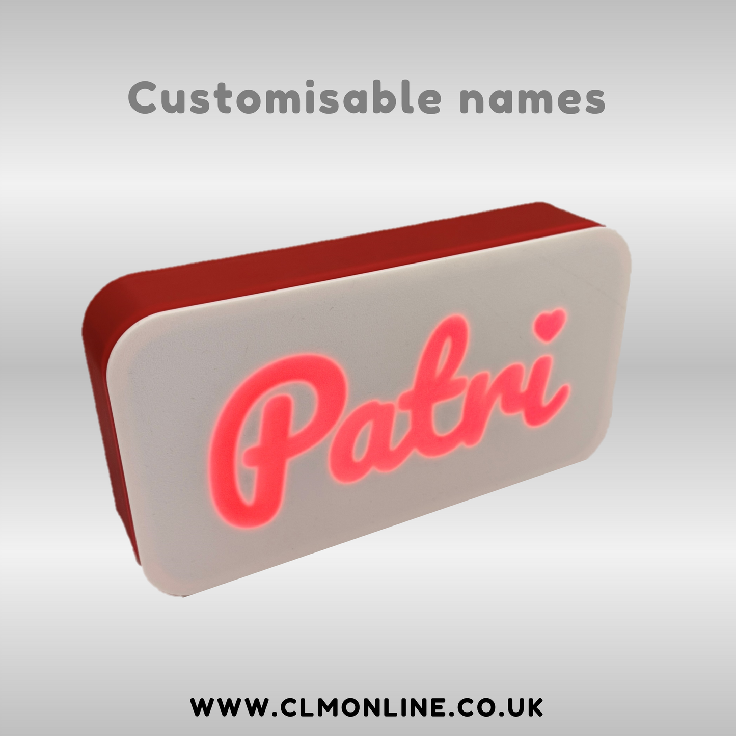 LED Customisable Light Box