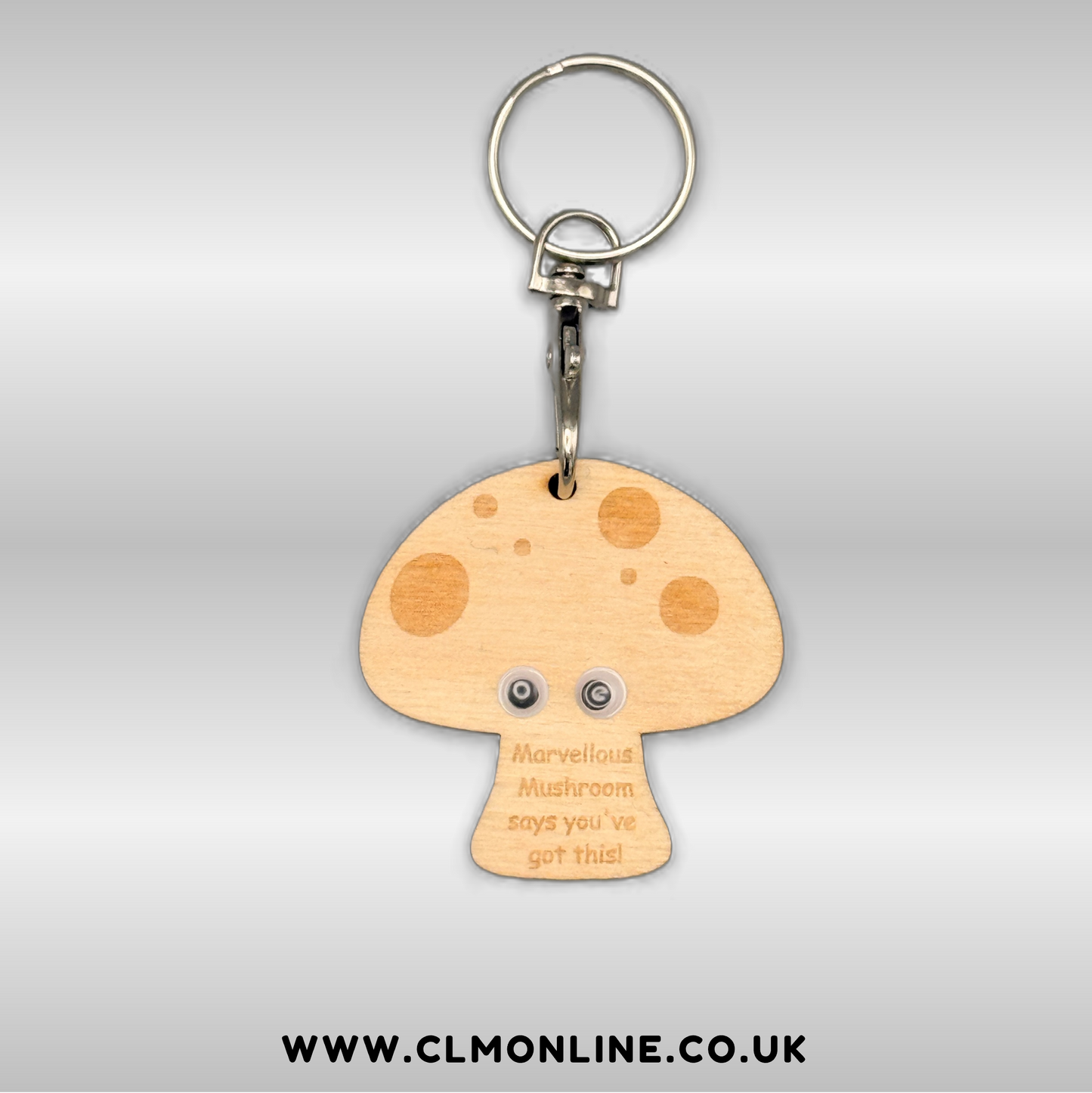 Positive Veggie / Fruit Keyrings