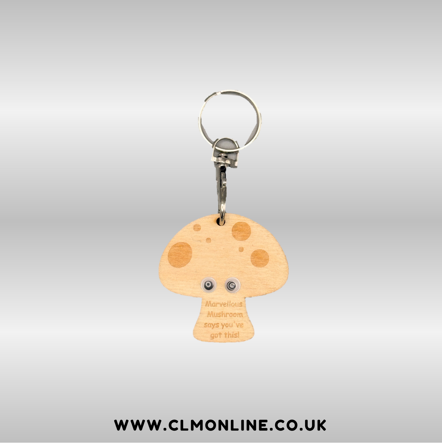 Positive Veggie / Fruit Keyrings