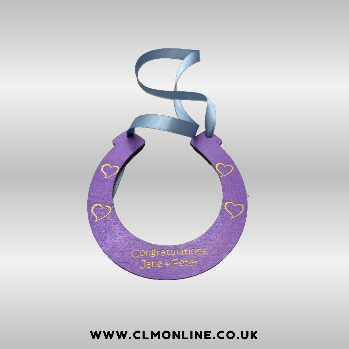 Wedding Day Horseshoes