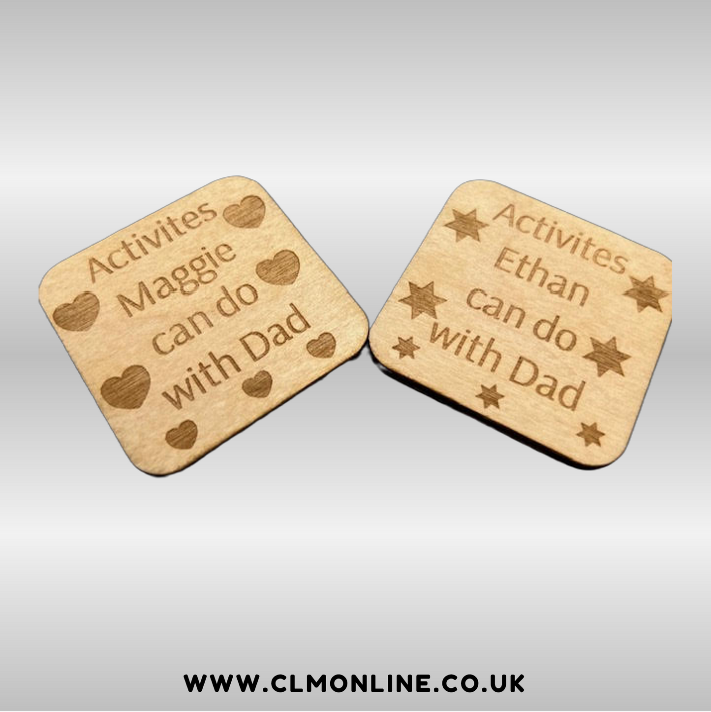 Father's Day Activity Token Set