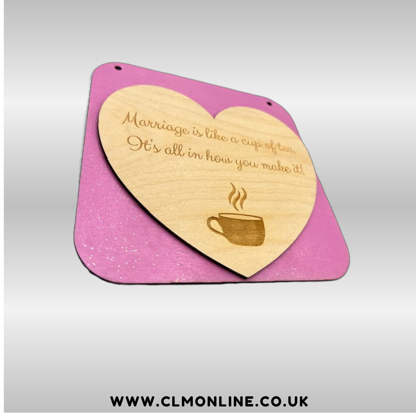 Comical Marriage Quote Hangers