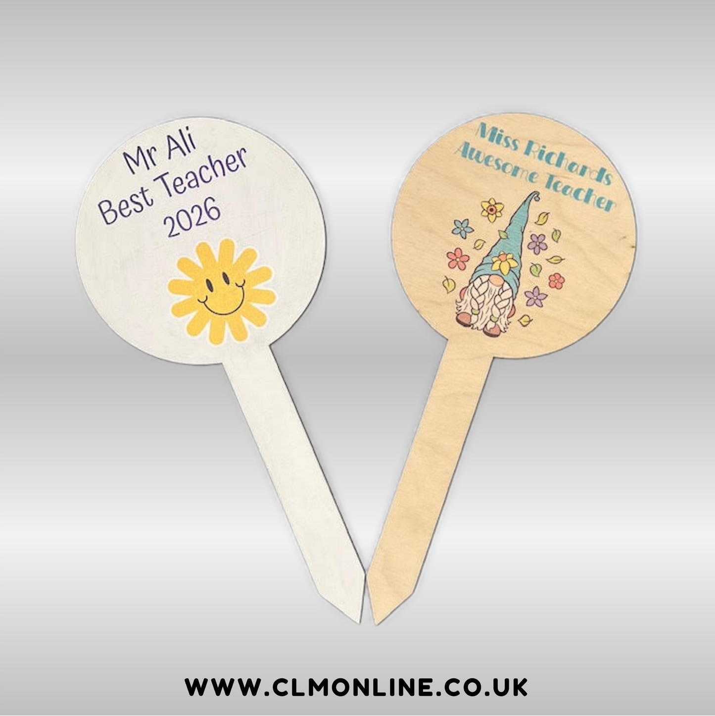 Teacher Thank You Plant Markers
