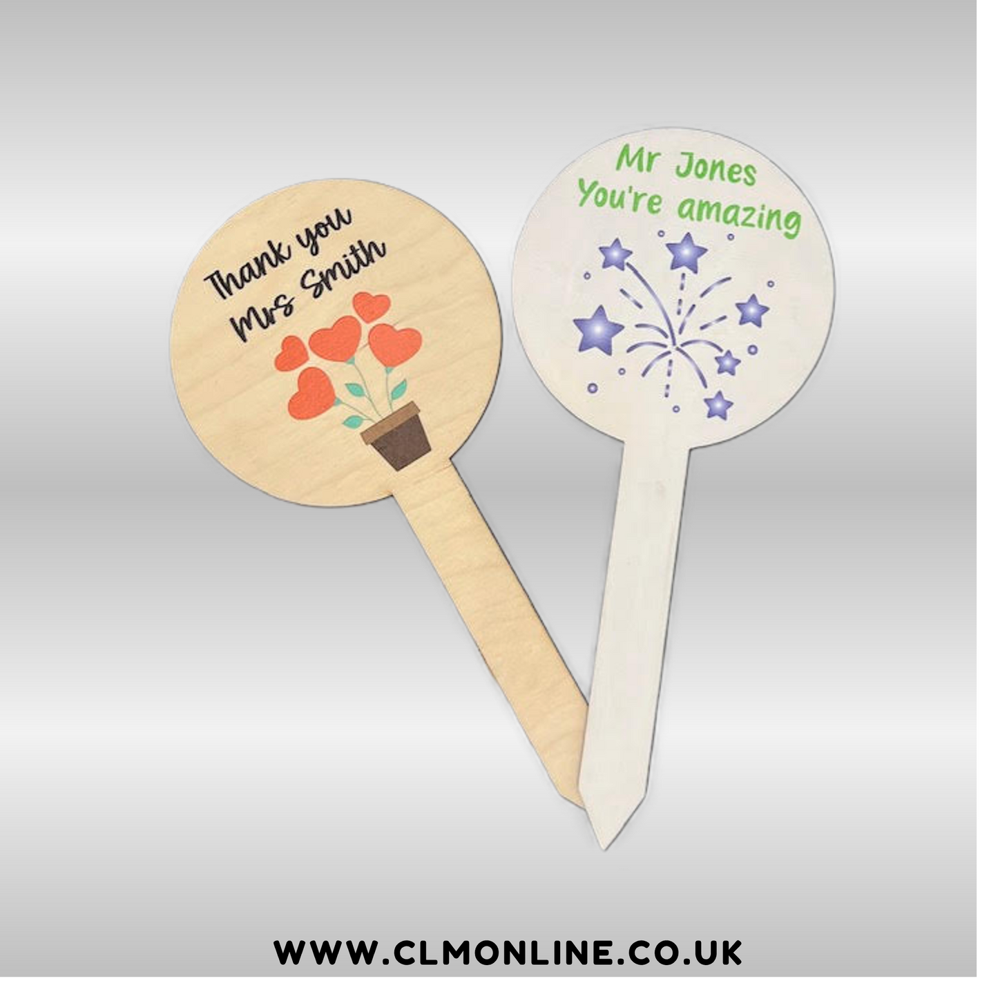 Teacher Thank You Plant Markers