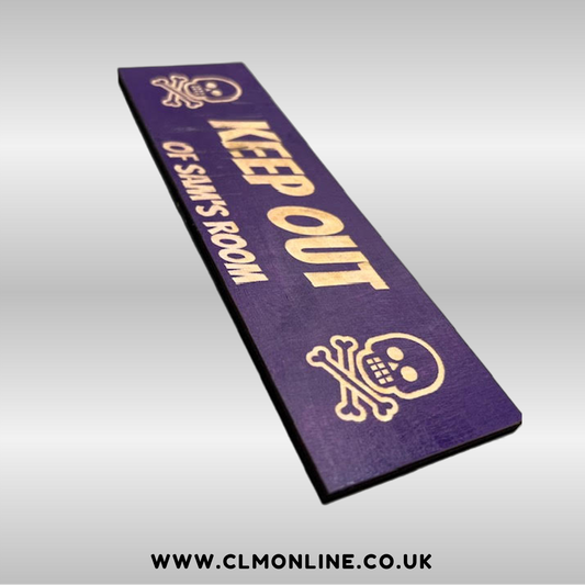 Keep Out Door Plaques