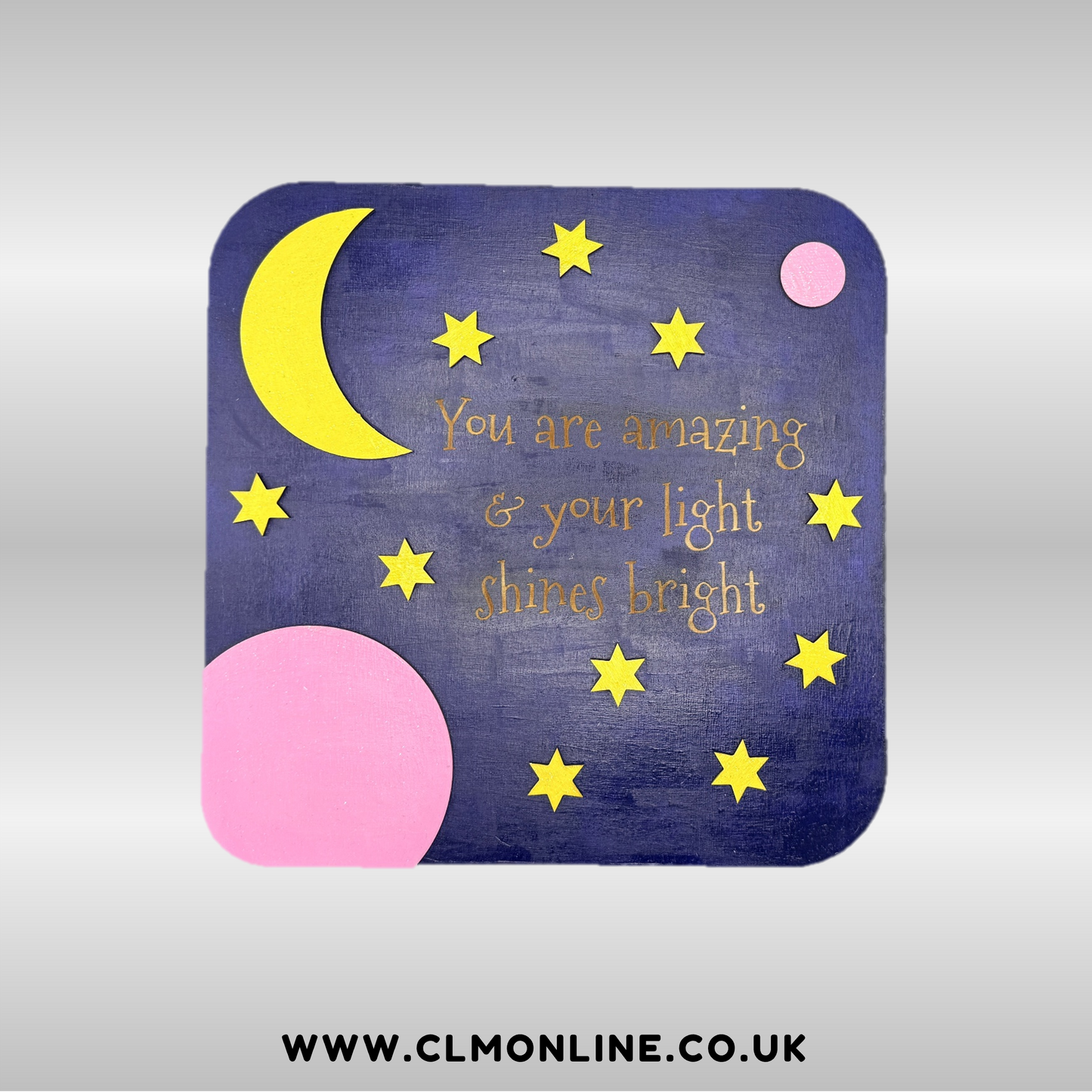 3D Space Wall Plaque