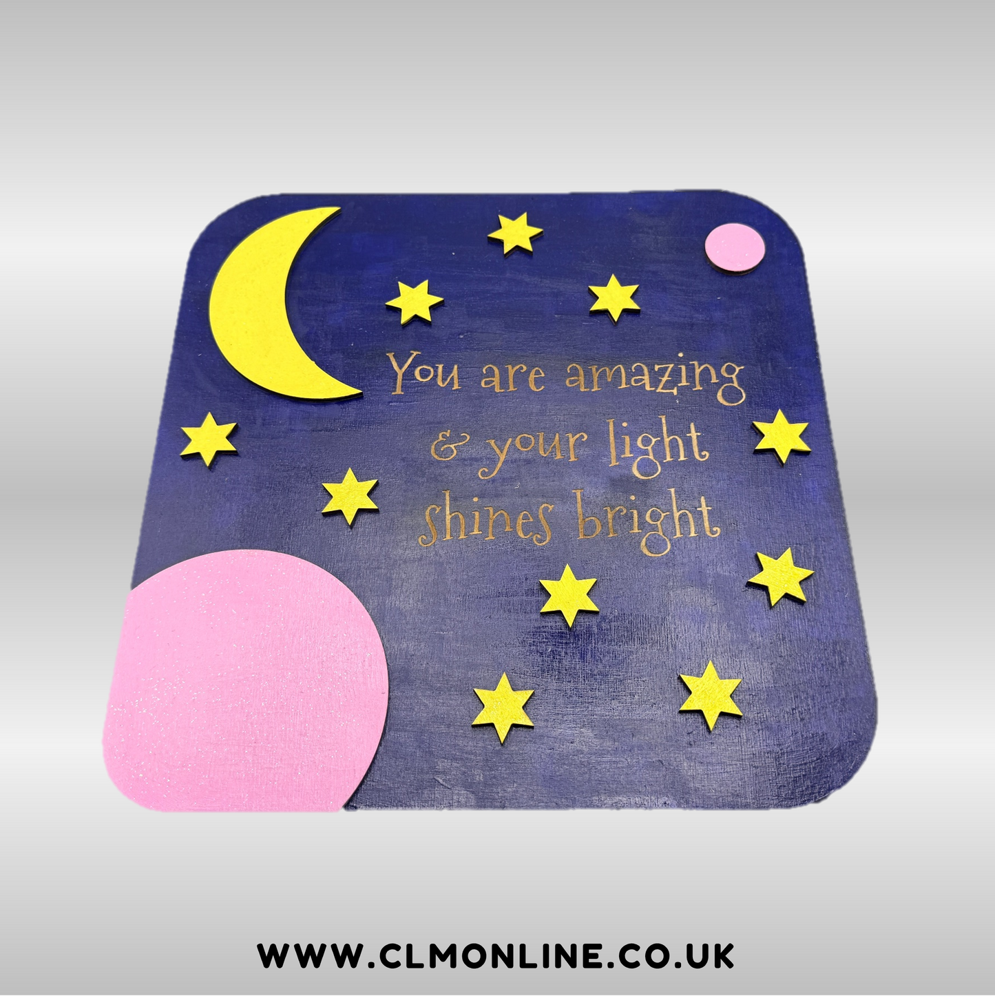 3D Space Wall Plaque