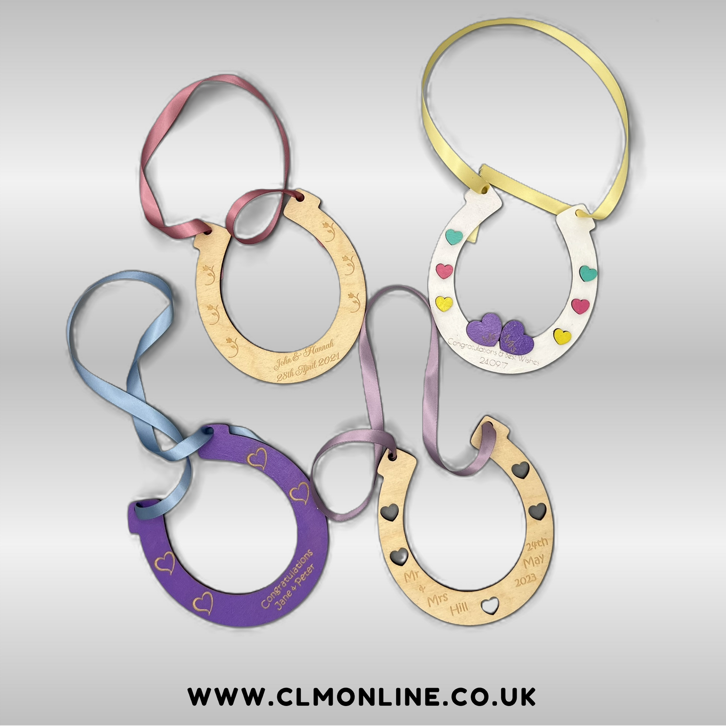 Wedding Day Horseshoes