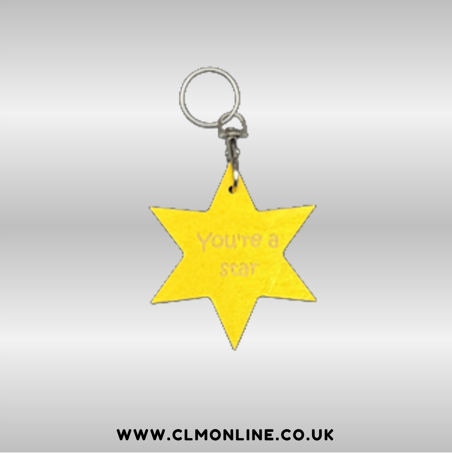 Painted Affirmation Keyrings